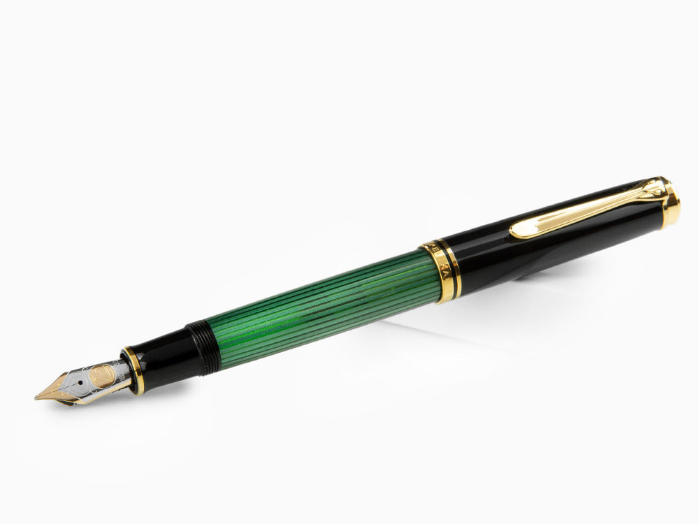 Stylo Plume Pelikan Souverän M800 - Noire et Vert, 995712