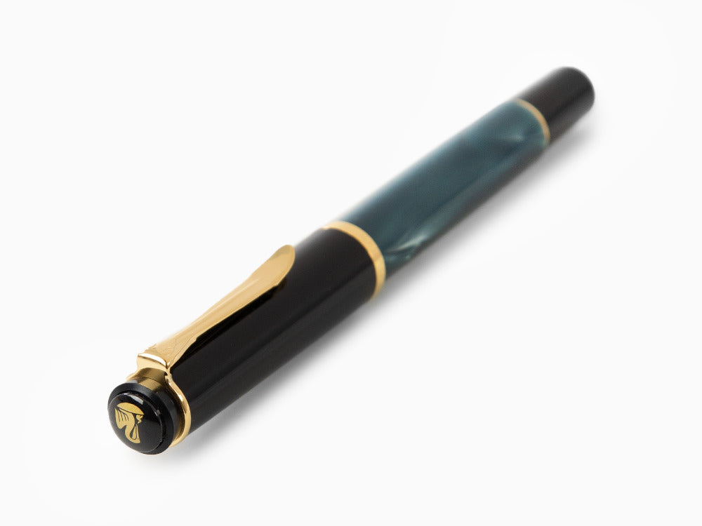 Stylo Plume Pelikan Classic 200, Vert, Marbre, Attributs or, 994103