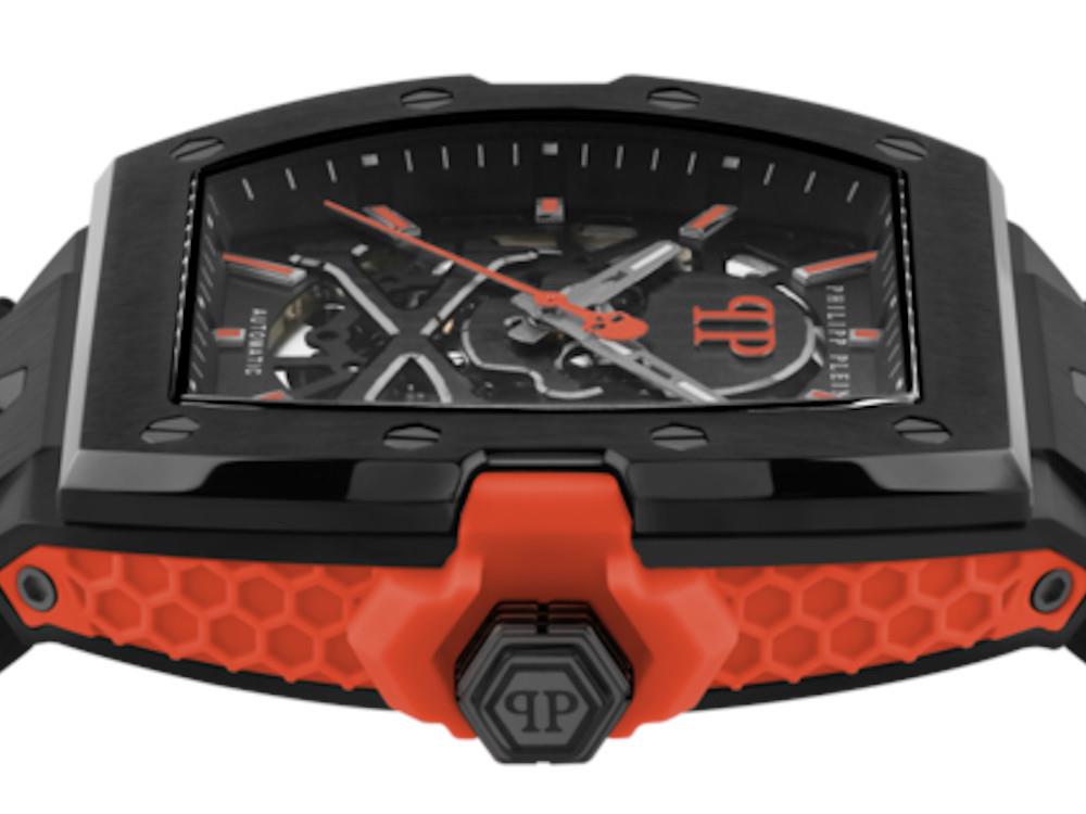 Montre Automatique Philipp Plein The Skeleton 2.0, Noir, 44 mm, PWJFA1326