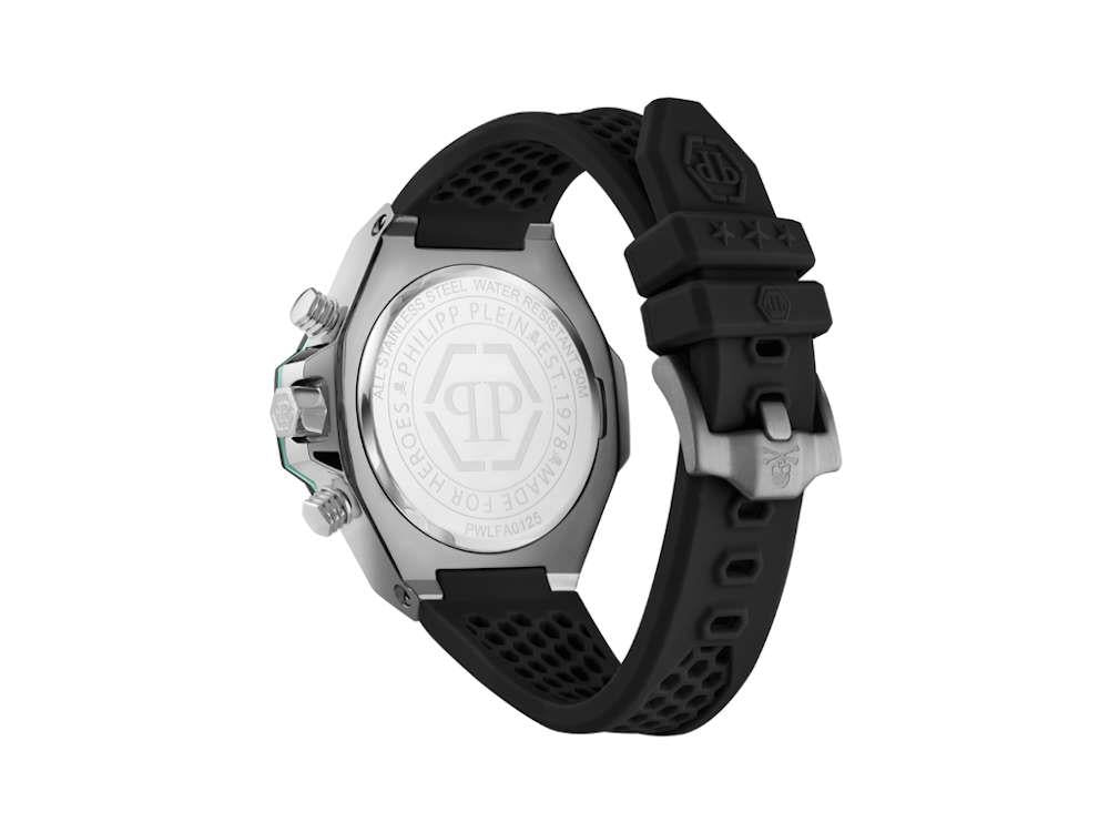 Montre à quartz Philipp Plein Chrono Royal Sport-Tech, Gris, 46mm, PWLFA0125