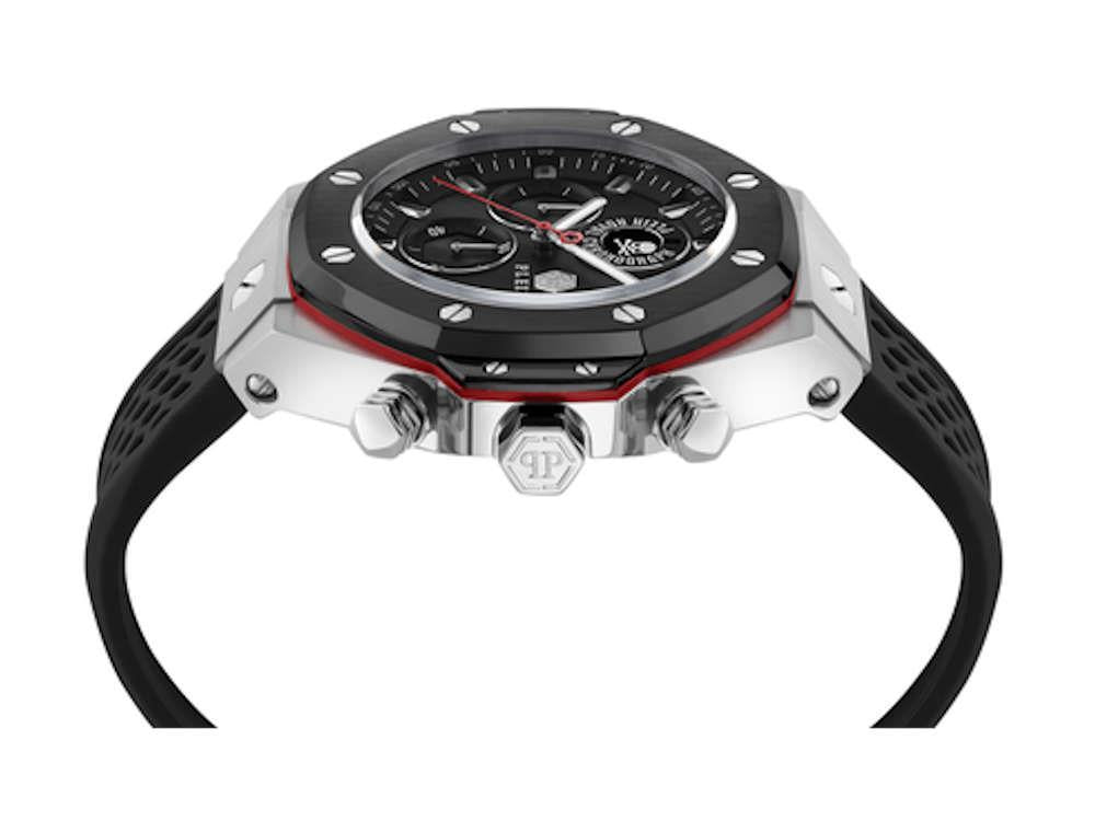 Montre à Quartz Philipp Plein Chrono Royal Sport-Tech, Noir, 46mm, PWLFA0225