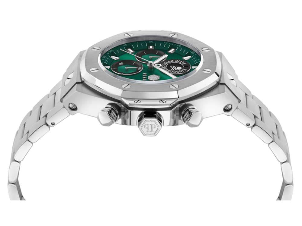 Montre à Quartz Philipp Plein Chrono Royal Sport-Tech, Vert, 46mm, PWLFA0425