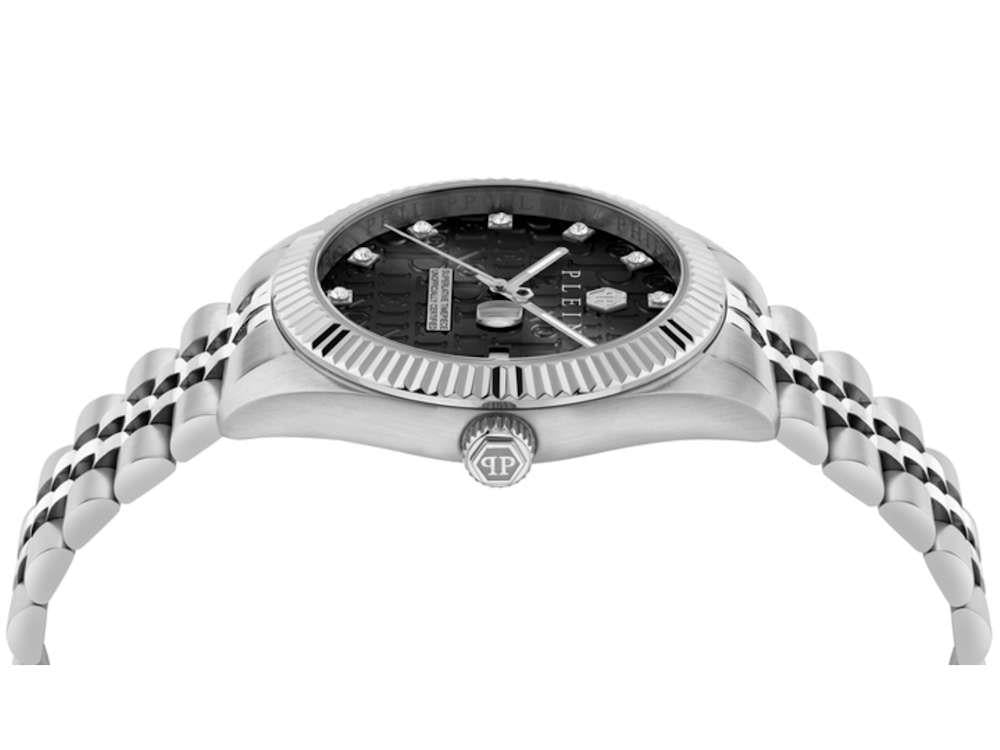 Montre à Quartz Philipp Plein Date Superlative, Noire, 41mm, PWMFA0125