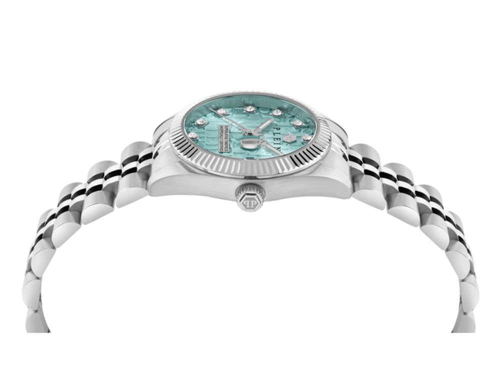 Montre à Quartz Philipp Plein Date Superlative, Bleue, 28 mm, PWNFA0225