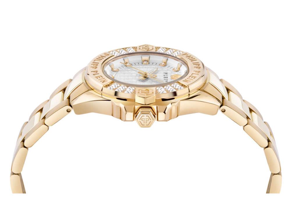 Montre à Quartz Philipp Plein Majesty, Blanc, 38 mm, PWOFA0725