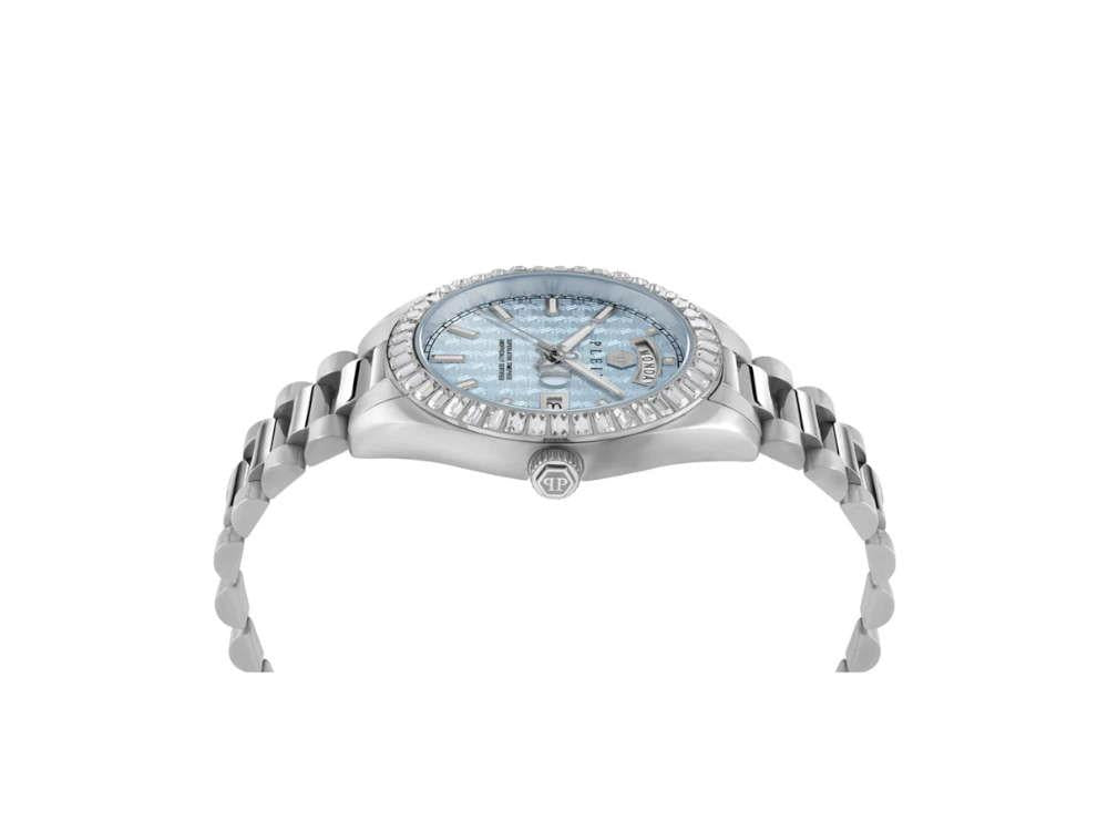 Montre à Quartz Philipp Plein Date Superlative, Bleu, 42 mm, PWPNA0524
