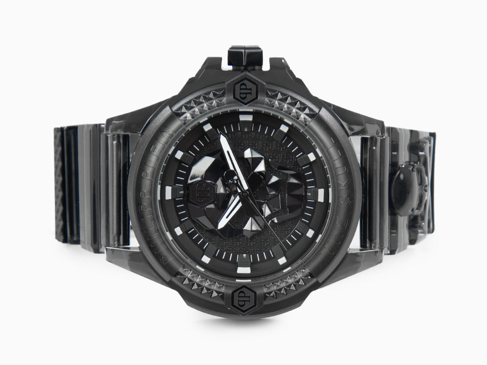 Montre à Quartz Philipp Plein The Skull Synthetic, Polycarbonate, 44mm PWWAA0523