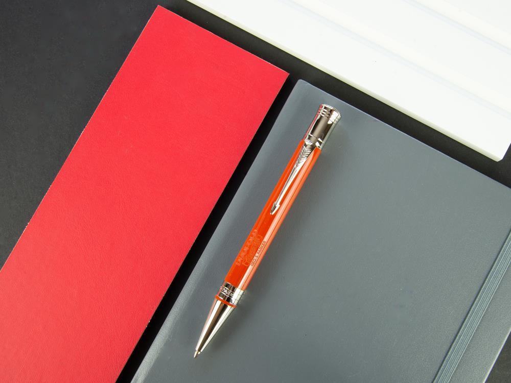 Stylo Bille Parker Duofold, Resine Précieuse, Attributs Palladium, 1931379