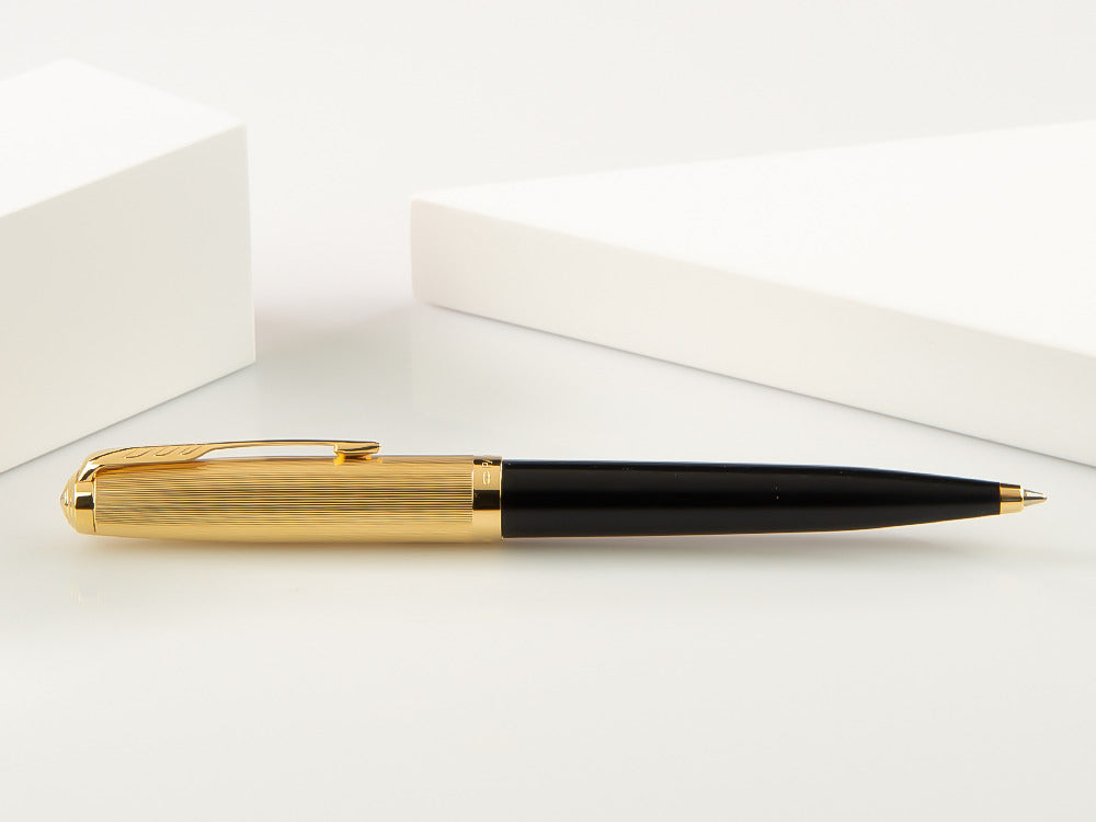 Stylo bille Parker 51, Résine, Noir, 2123513