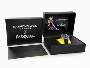 Montre Raymond Weil Freelancer Basquiat Special Edition, 7780-TIC-JMB01