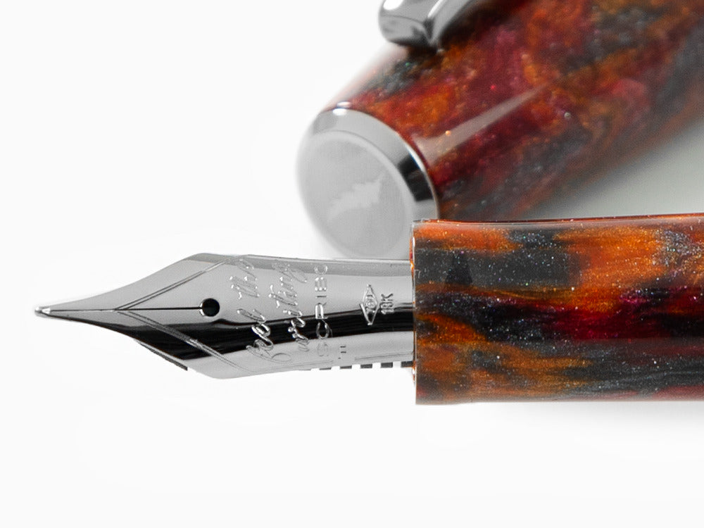 Stylo Plume Scribo La Dotta Turrita, 18K, Edition Limitée, DOTFP09RT1803