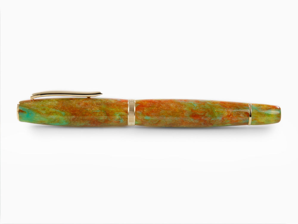 Stylo Plume Scribo La Dotta Valverde, 18K, Ed Limitée, DOTFP10YG1803