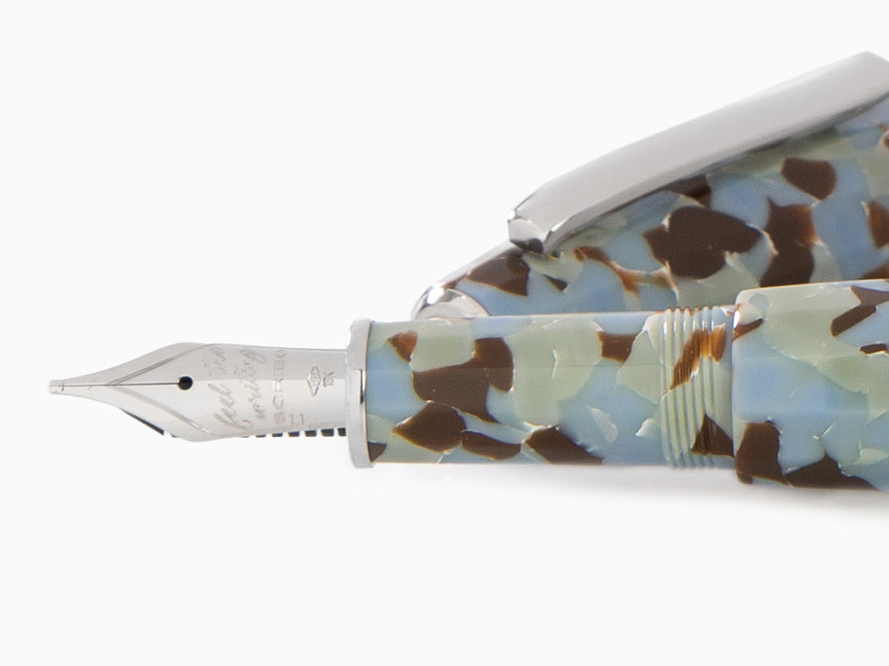 Stylo Plume Scribo Feel Graniglia, 18K, Edition Limitée, FEEFP25PL1803