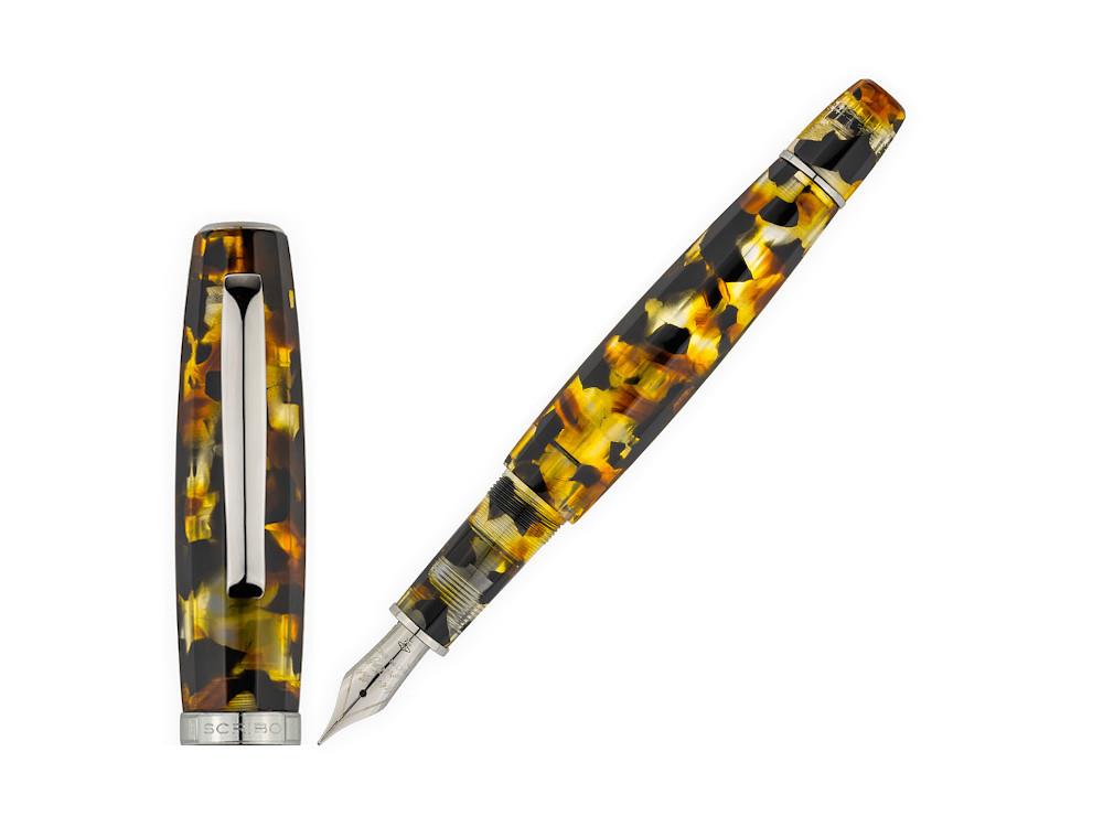 Stylo Plume Scribo Feel Finestra sul Tempo, 14K, LE, FEEFP39RT1403
