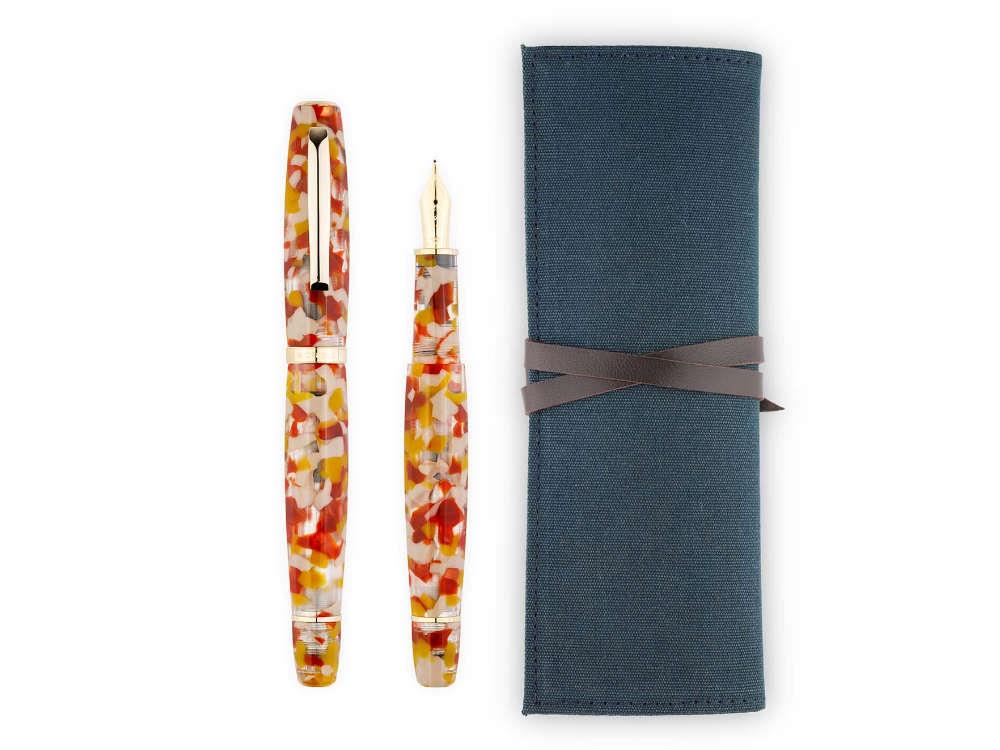 Stylo Plume Scribo Feel Sale di Volterra, Or 14K, FEEFP40YG1403