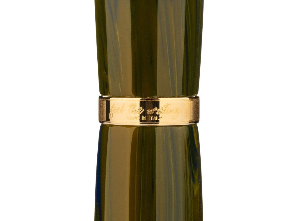 Stylo Plume Scribo Feel Laguna 14K, Edition Limitée, FEEFP45YG1403