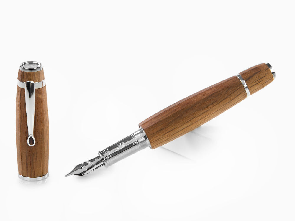 Stylo Plume Scribo La Tradizionale, 18K, Edition Limitée, LATFP03RH1803