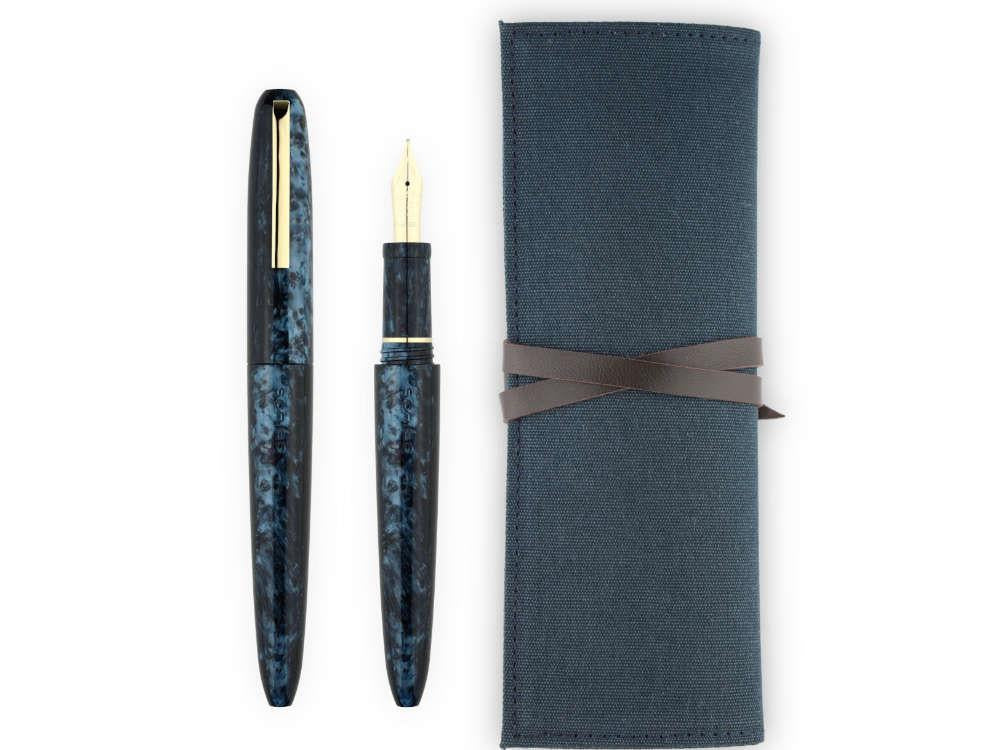 Stylo Plume Scribo Piuma Agata, 18K, Edition Limitée, PIUFP13YG1803