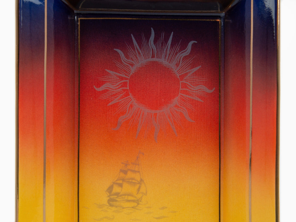 Cendriers S.T. Dupont Montecristo L'Aurore, Porcelaine, Violet, 006434