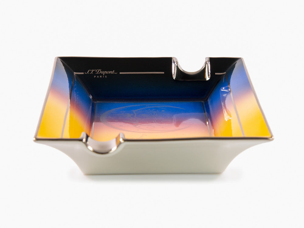 Cendriers S.T. Dupont Montecristo La Nuit, Porcelaine, Jaune, 006435