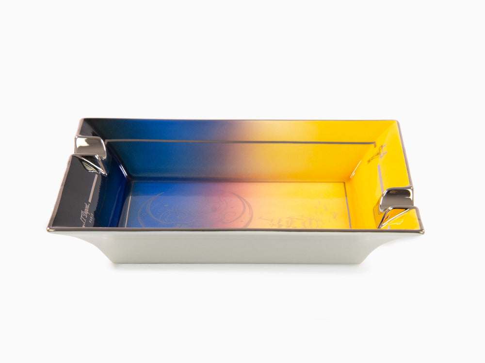 Cendriers S.T. Dupont Montecristo La Nuit, Porcelaine, Jaune, 006435