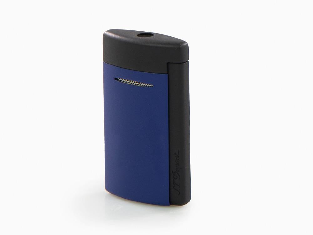 Briquet S.T. Dupont Velvet Animation Minijet Matte Ocean Blue, Bleu, 010860