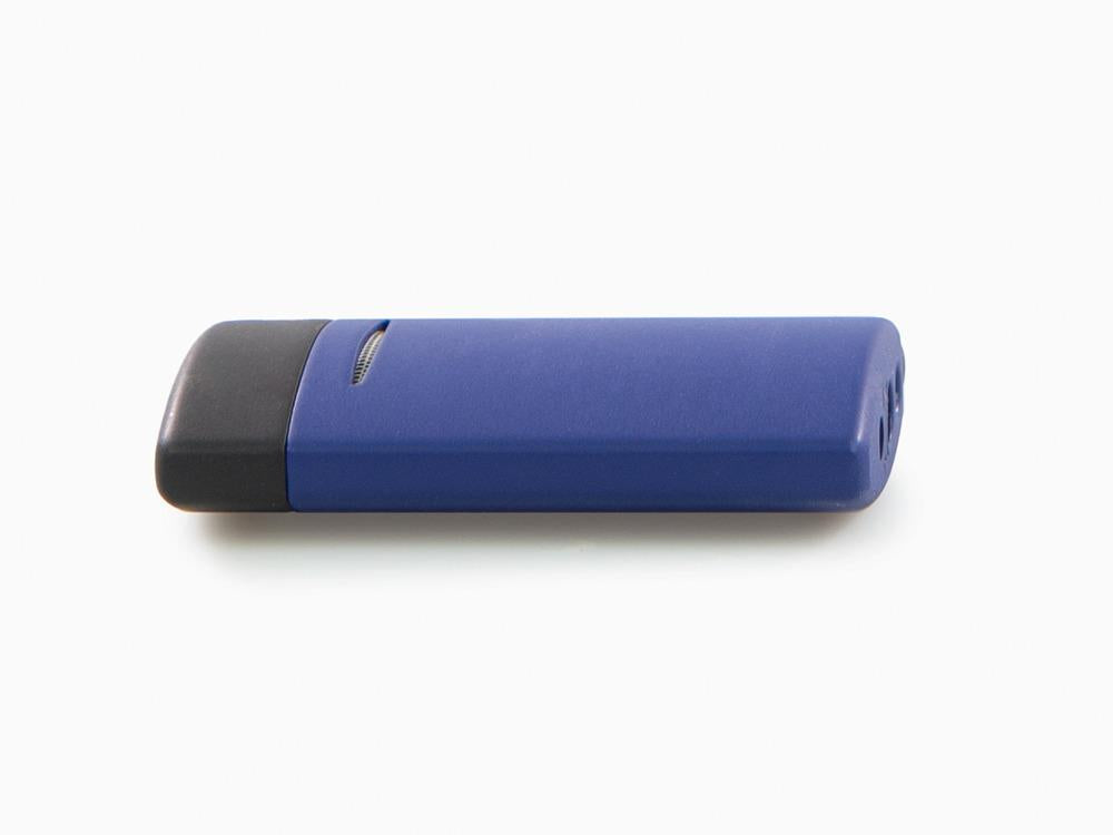 Briquet S.T. Dupont Velvet Animation Minijet Matte Ocean Blue, Bleu, 010860