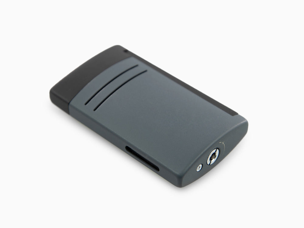 Briquet S.T. Dupont Maxijet Velvet Animation Graphite, Laque, Gris, 020166