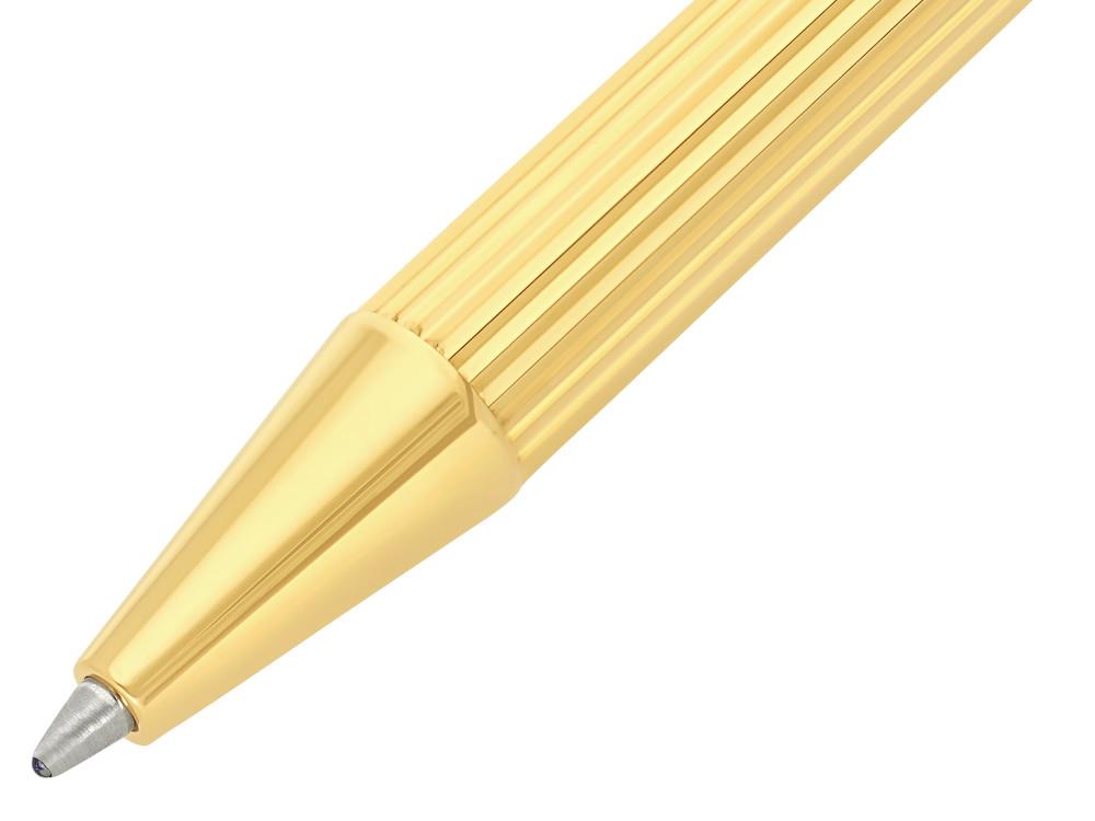 Stylo bille S.T. Dupont Classique, Laiton, Doré, 045078N