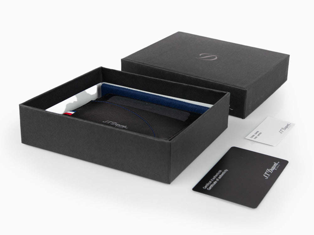 Porte-cartes S.T. Dupont Défi Millennium, Cuir, Noir, 6 Cartes de crédit, 172004