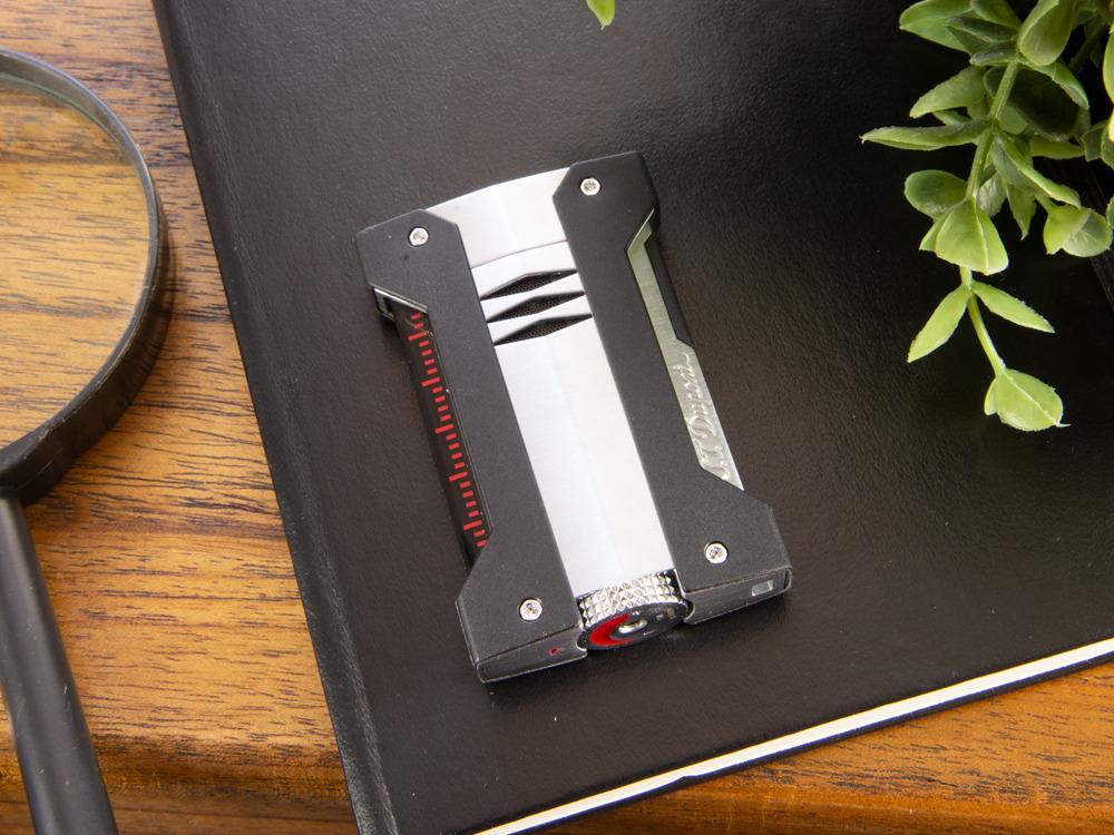 Briquet S.T. Dupont Defi Extreme, Métal, Flamme de torche, 21403