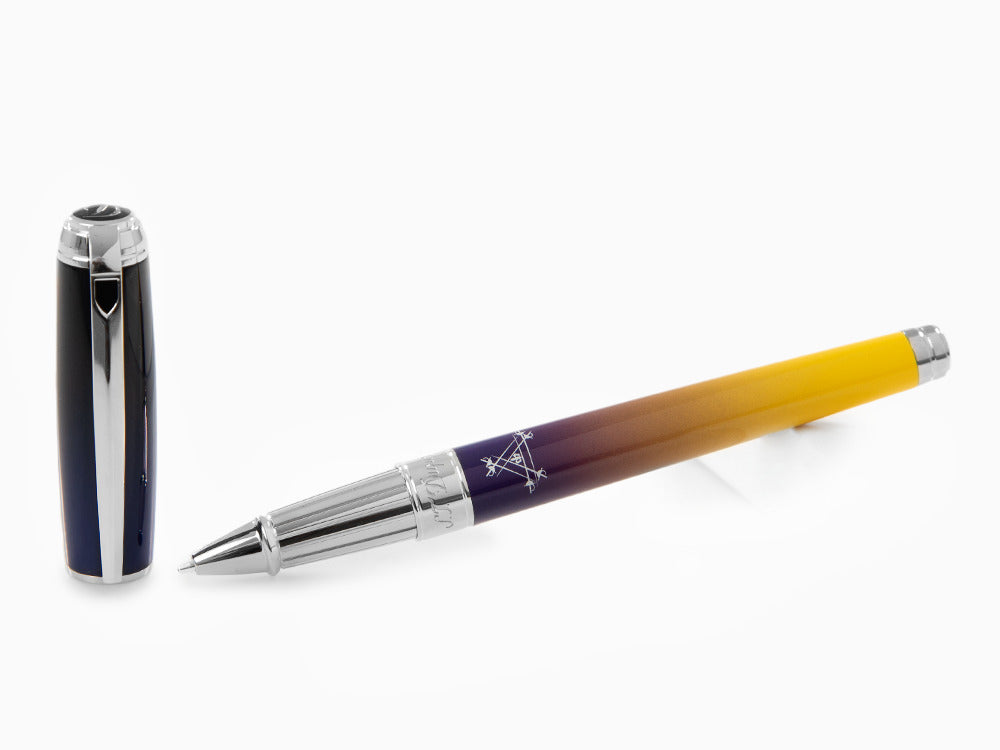 Roller S.T. Dupont Line D Montecristo La Nuit, Attributs Palladium, 412135L