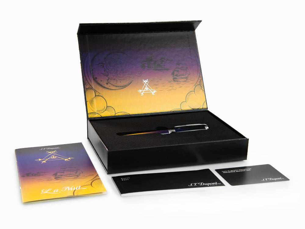 Roller S.T. Dupont Line D Montecristo La Nuit, Attributs Palladium, 412135L