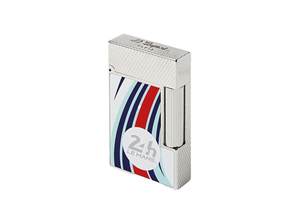 Briquet S.T. Dupont 24H Du Mans Ligne 2, Palladium, Blanc, C16088