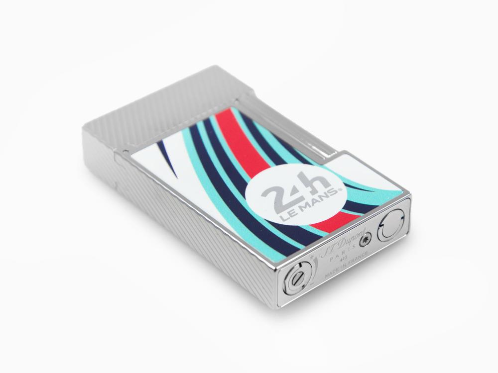 Briquet S.T. Dupont 24H Du Mans Ligne 2, Palladium, Blanc, C16088