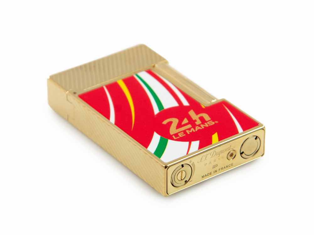 Briquet S.T. Dupont 24H Du Mans Ligne 2, Palladium, Rouge, C16090
