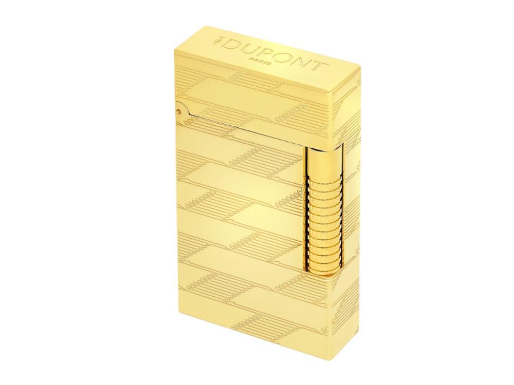 Briquet S.T. Dupont Le Grand Monogram 1872, Doré, Édition Limitée, C23178