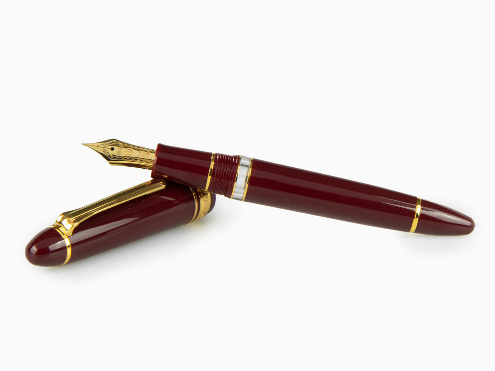Stylo Plume Sailor 1911 Series Realo, Résine, Marron, Or, 11-3924-432