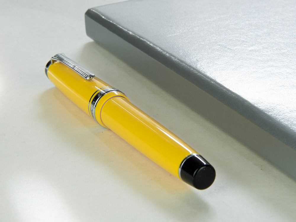 Stylo Plume Sailor Professional Gear Color, Jaune, Chrome,11-9280-470