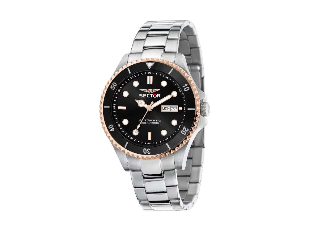 Montre Automatique Sector No Limits 230, Noir, 43 mm, R3223161009