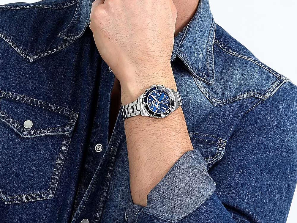 Montre à Quartz Sector No Limits 230, Bleu, 39 mm, R3253161047