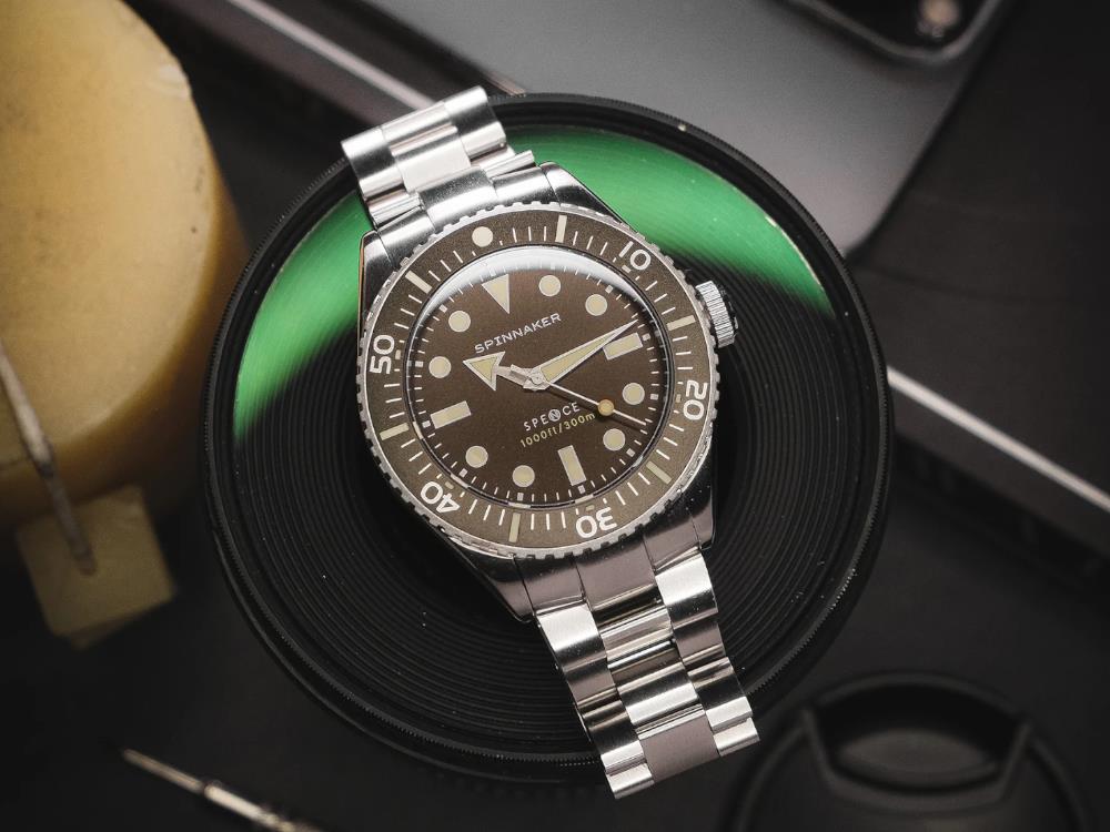 Montre Automatique Spinnaker Spence Hickory Brown, Marron, 40 mm, SP-5097-33