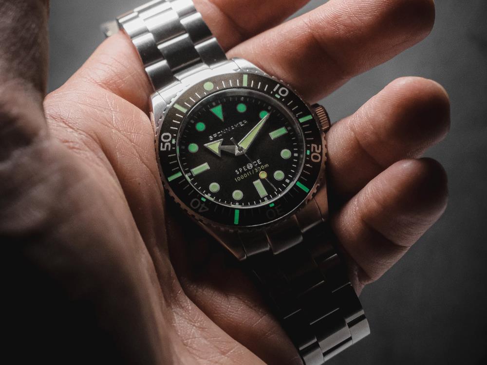 Montre Automatique Spinnaker Spence Hickory Brown, Marron, 40 mm, SP-5097-33