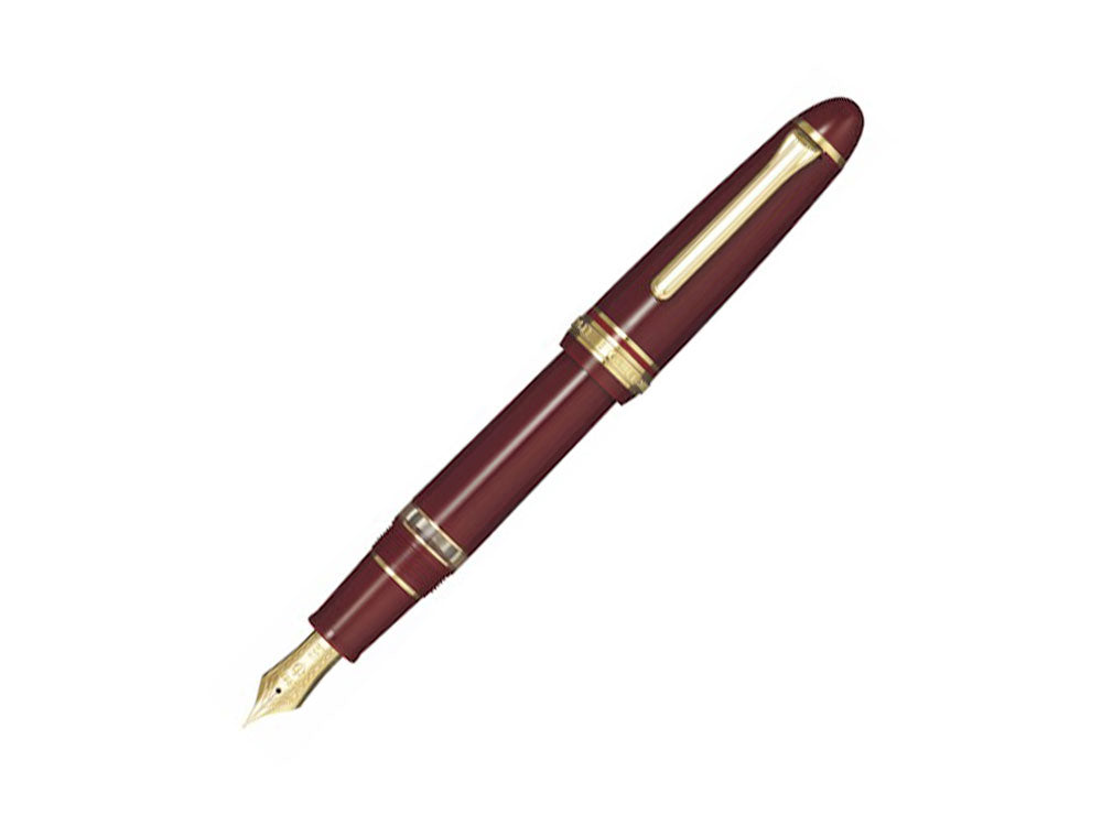 Stylo Plume Sailor 1911 Series Realo, Résine, Marron, Or, 11-3924-432