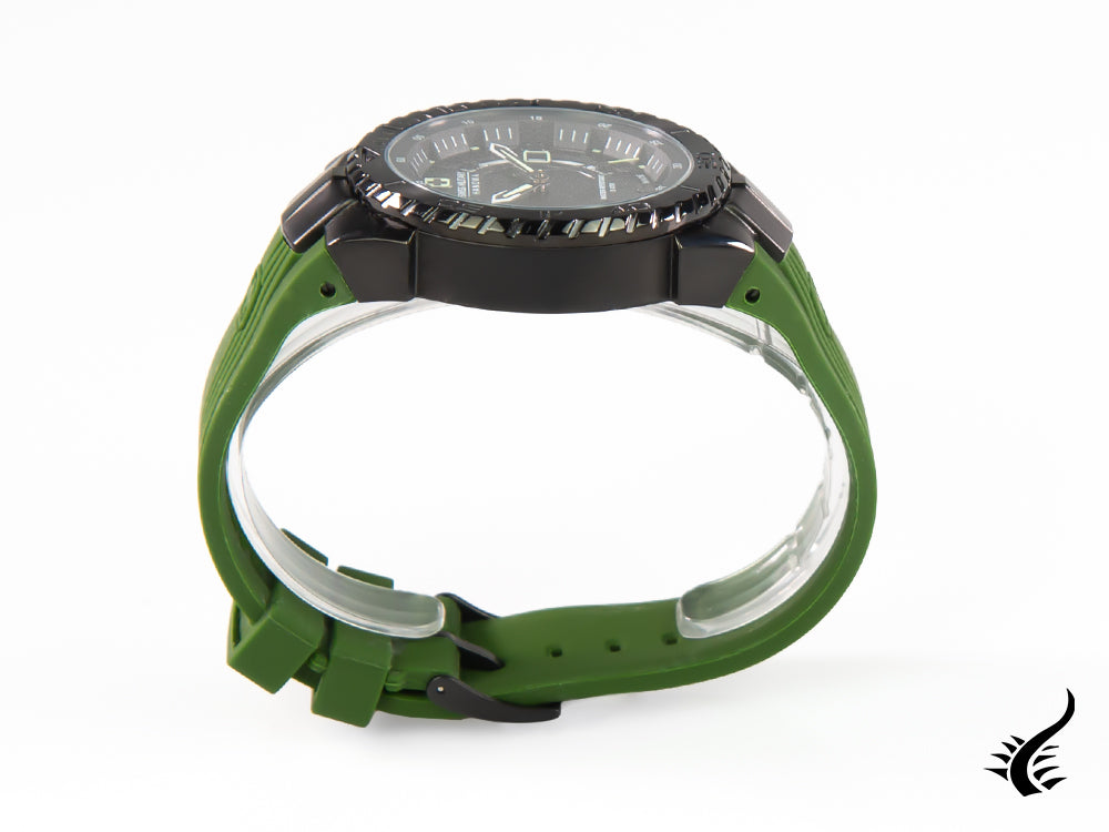 Montre à Quartz Swiss Military Hanowa Aqua Seaman, Noir, PVD, 6-4327.13.007.06