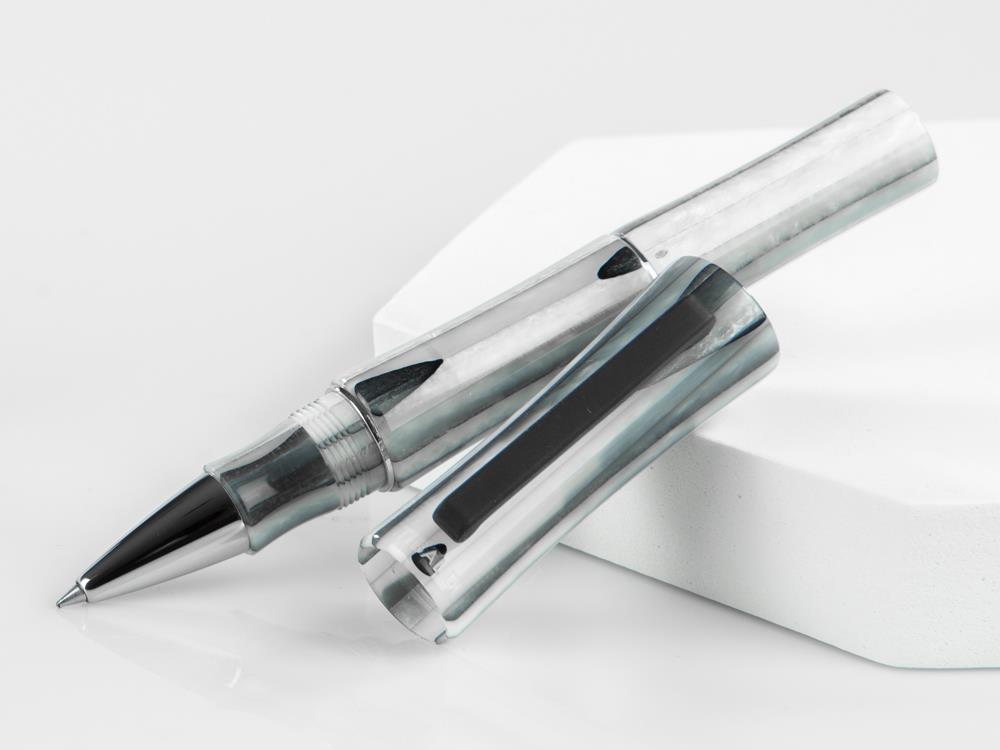 Roller Tibaldi Bamboo Winter, Résine, Blanc, Palladium, BMB-12-RB