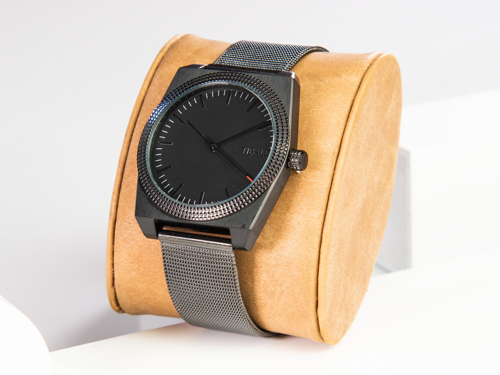 Montre à Quartz Tibaldi Men's, Acier Inoxydable, PVD, 39mmx46mm, TMM-PVD-MM