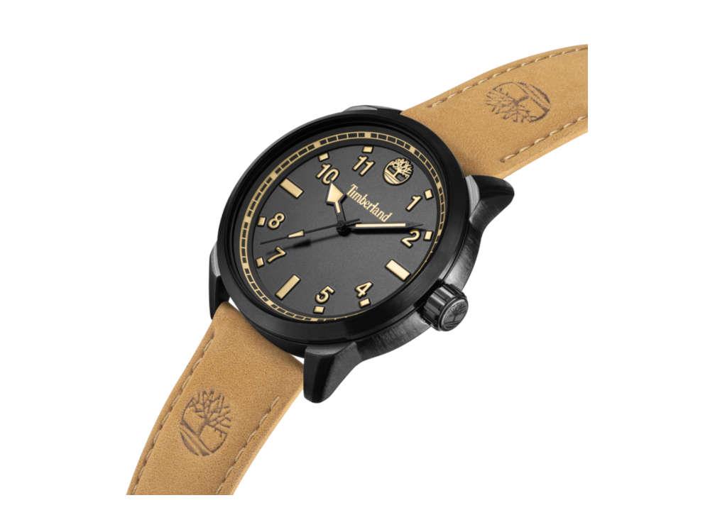 Montre à Quartz Timberland Small Henniker, Métal, Noir, 44 mm, TDWGA0109701
