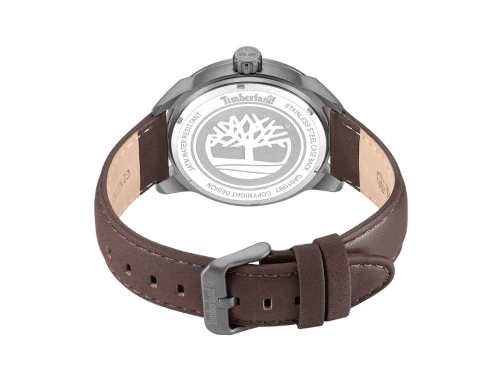 Montre à Quartz Timberland Small Henniker, Métal, Vert, 44 mm, TDWGA0109702
