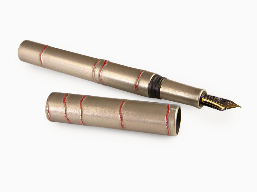 Stylo Plume Taccia Kaga-Wajima White Birch, Edition Limitée